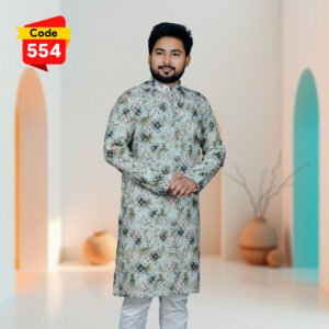 মাল্টি কালার পিওর কটন পাঞ্জাবী