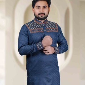নেভী ব্লু কালার পাঞ্জাবী